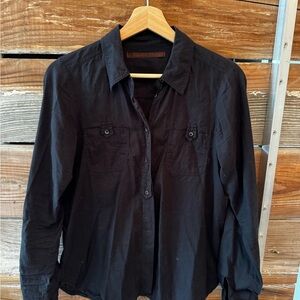 Black Button-Up Shirt